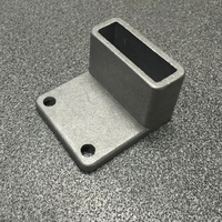 Profilés en alliage d'aluminium à 90 degrés, connecteurs de jonction en aluminium moulé sous pression personnalisés, protections d'angle pour tubes carrés et protections usinées OEM