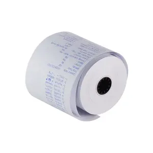 Rollo térmico sin BPA, Rollo térmico de 80x70mm con logotipo OEM, fabricante en China