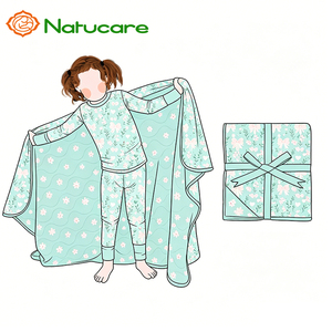 Couverture <span class=keywords><strong>de</strong></span> <span class=keywords><strong>luxe</strong></span> double couche pour bébé en coton mousseline, couverture d'emmaillotage en bambou, couette pour nouveau-né, couverture <span class=keywords><strong>de</strong></span> berceau en minky, literie double face personnalisée OEM - Product Image 2