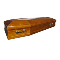 Cercueil en bois massif écologique personnalisable de style européen pour adulte, pour inhumation, Shandong Sdd Tmall, grande capacité