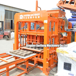 Machine à fabriquer des briques hydrauliques QT4-15, machines à fabriquer des blocs de béton, ligne de production de blocs, haute efficacité - Product Image 1