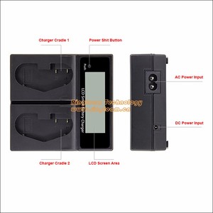 <span class=keywords><strong>Chargeur</strong></span> double MH26 <span class=keywords><strong>MH</strong></span>-<span class=keywords><strong>26</strong></span> avec écran LCD compatible avec les batteries EN-EL18 EN-EL18a pour appareils photo numériques Nikon D4 D4S D5 - Product Image 5