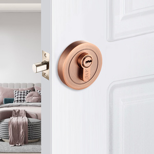 Porte en aluminium de haute sécurité, mortaise de porte en alliage de Zinc, cylindre de serrure de porte de 60Mm - Product Image 1