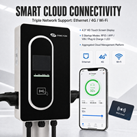 Nouveau chargeur intelligent pour VE 14 kW certifié CE, boîtier étanche IP65, installation en garage pour recharge quotidienne, prise en charge des commandes en gros