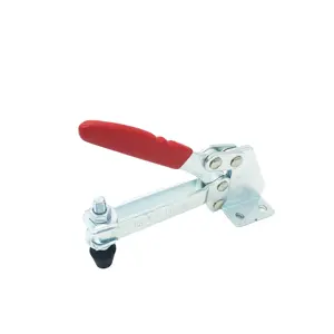 Taiwan Manufacturer HS-202-FL Quick Release Hold Down Horizontal Toggle Clamp for Welding or Jig Tool Fixture