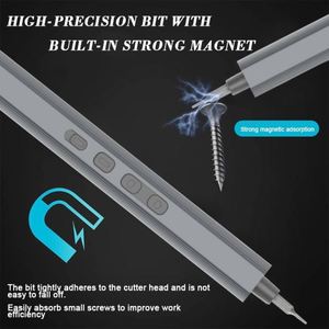 Portable Multifunctional <b>Precision</b> Electric <b>Screwdriver</b> Laptop Tool <b>Set</b> with DIY Grade Lithium-Ion Battery 5N.M Torque - Product Image 4