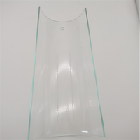 Verre architectural de sécurité trempé incurvé, best-seller, 3 mm à 19 mm