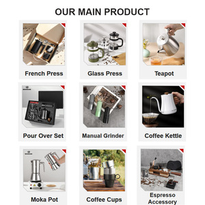 HIGHWIN, olla Moka con tapa de aleación de aluminio, <span class=keywords><strong>cafetera</strong></span> Espresso, olla Moka <span class=keywords><strong>italiana</strong></span> de <span class=keywords><strong>inducción</strong></span> de acero inoxidable multicapacidad - Product Image 4