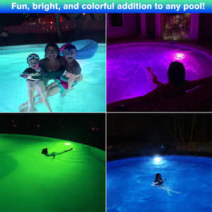 IP68 étanche sous-marin submersible couleur changeante lumières LED <span class=keywords><strong>piscine</strong></span> lumières <span class=keywords><strong>pour</strong></span> <span class=keywords><strong>piscine</strong></span> <span class=keywords><strong>hors</strong></span> sol - Product Image 5