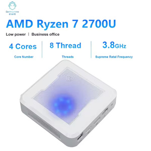 2024 genmachine AMD Ryzen 7 2700U มินิพีซีอเนกประสงค์เกมสำนักงานและวิดีโอธุรกิจคอนโซลมินิพีซี PK AMD Ryzen 5 - Product Image 3