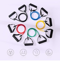Bandas de Resistencia para Ejercicio en Casa, Bandas Elásticas Ajustables para Gimnasio, Fitness y Entrenamiento
