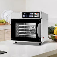 Nouveau Four Électrique Multifonctionnel Grande Capacité 60 L pour Poulet, Vapeur, Cuisson, Pizza, Pain, Gâteaux – Tout-en-un