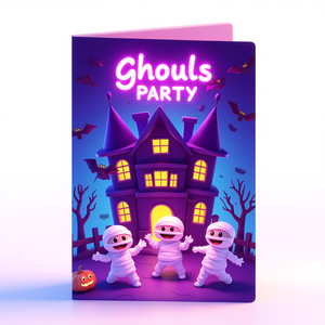 Carte de voeux personnalisée sur le thème Clash of <span class=keywords><strong>Clans</strong></span> Party - Product Image 3