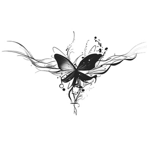 <b>Large</b> Chest Waist Semi Permanent Temporary Tattoo Sticker Waterproof Realistic Removable Body Art - Product Image 6