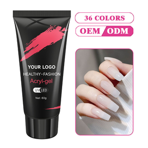 Poly <b>Acryl</b> Gel Supplier Professional Private Label 36 <b>Colours</b> Free Samples Uv Poly <b>Nail</b> Gel <b>for</b> Extension - Product Image 1