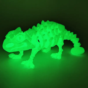 Statue de dinosaure mignonne imprimée en 3D avec articulations mobiles, objets de collection créatifs pour les fêtes, décorations pour la maison et le bureau - Product Image 6