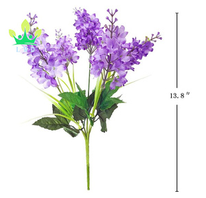 UV Resistant Plastic Artificial Wisteria Hyacinth Flowers Bouquets Home <strong>Decor</strong> <strong>Garden</strong> <strong>Fence</strong> <strong>for</strong> Restaurant <strong>for</strong> Indoor Outdoor Use - Product Image 2