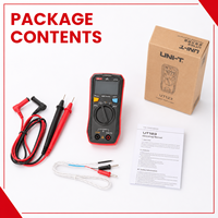 Promo Panas UNI-T UT123 NCV 4000 Counts Auto AC/DC Tegangan Temperatur Layar HD Multimeter Digital USB Penguji Gelombang Listrik