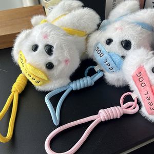 Porte-clés pendentif chien en peluche mignon pour voyage, breloque de sac boutique pour amoureux des animaux, nouveau design 2025, vente chaude - Product Image 6