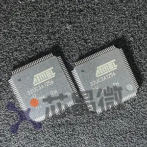 AT32UC3A1256-AU QFP100 интегральная схема лучшего качества низкая рыночная цена новый оригинальный импортный IC чип