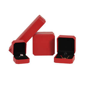 Factory Wholesale Price High Quality Jewelry Bags and <b>Boxes</b> Wedding <b>Ring</b> Display Box Earring Pendant Packaging Box - Product Image 5