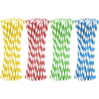 Pailles en papier recyclables certifiées BPI de qualité supérieure 8mm 10mm 12mm, personnalisables, jetables, compostables et biodégradables pour fêtes