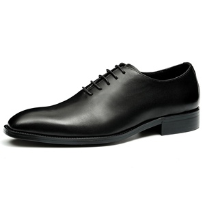 Mocassins de bureau pour hommes en cuir véritable, imperméables, antidérapants, légers, à motif floral intemporel, à enfiler, à bout fermé - Product Image 5