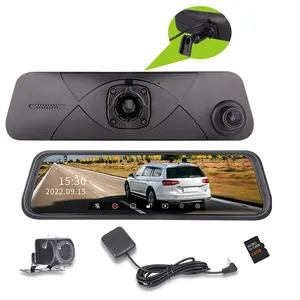 Luview | Aangepaste Gps Slimme Dashcam Live Streaming Voor En Achter Auto Camera Full Hd 1080P Met 64G Simkaart