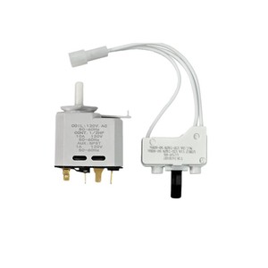 อะไหล่เครื่องเป่าแห้ง W10117655 120V AC 50-60Hz ชุดสวิตช์สตาร์ทและประตู P3406107 - Product Image 1