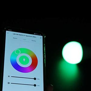 Lmpara E27 LED 9W SMART RGB สามารถปรับได้เหมาะสำหรับพารา ambientacin Y Control de iluminacin inteligente - Product Image 3