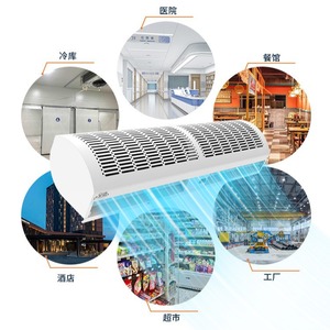 HFM-3009B Cross Flow Air <b>Curtain</b> 0.9M 2M Ceiling Mounted Electric 220V For Restaurant Supermarket Factory Hospital Hotel - Product Image 1
