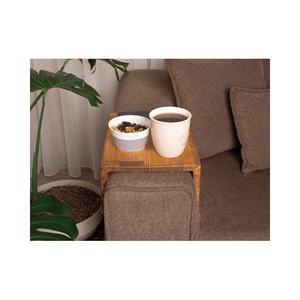 Table d'accoudoir en bois moderne, table de <span class=keywords><strong>plateau</strong></span> de bras de canapé, table de bras de canapé en bois personnalisée - Product Image 5