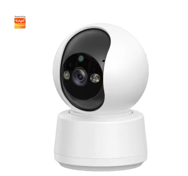 Tuya 5MP Auto Tracking PTZ Dome Camera with Night Vision Two-way Audio Wi-Fi Cloud Storage CMOS Sensor Indoor Camera