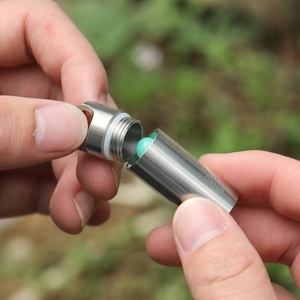 Conteneur de médicaments portable étanche en titane pur pour l'extérieur, stockage de liquides de premiers secours, sans transfert d'odeurs, durable - Product Image 2