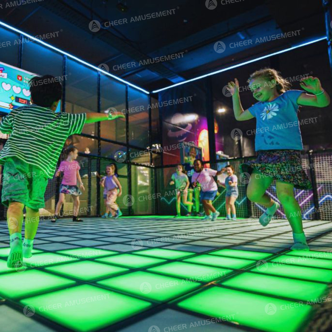 Interactive Floor Game LED Motion Sensor Projection