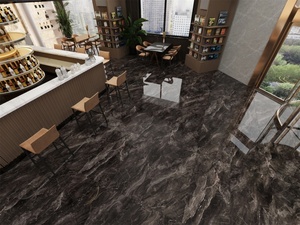 Hiện đại sang trọng Vàng 900x1800 đá cẩm thạch đánh bóng sứ có độ bóng cao Đen <span class=keywords><strong>Slate</strong></span> cầu thang tắm gạch ốp tường & sàn điểm nhấn - Product Image 2