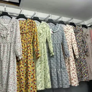 Vestido Midi de talla grande para mujer, vestido Sexy a la moda con estampado Floral y escote en V profundo con cinturón, 2022