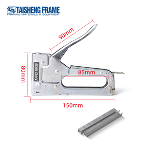 Pistola Grapadora Manual, Grapadora <span class=keywords><strong>de</strong></span> Clavos <span class=keywords><strong>de</strong></span> <span class=keywords><strong>Madera</strong></span> <span class=keywords><strong>para</strong></span> Grapas 1008F, Marco <span class=keywords><strong>de</strong></span> <span class=keywords><strong>Madera</strong></span>, Clavadora, 1 Unidad, 1 Unidad - Product Image 2