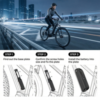 Batterie de vélo électrique haute capacité 48V 13Ah, fabriquée en Allemagne, avec cellules au lithium chinoises de 2600mAh et BMS 30A XT60