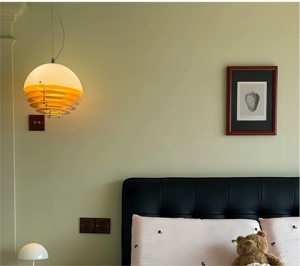 Design Vintage moderno tramonto <span class=keywords><strong>arancione</strong></span> <span class=keywords><strong>lampadario</strong></span> atmosfera per ristorante Bar Bar soggiorno camera da letto decorazione - Product Image 3