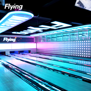 Equipo de Bolos Completo para Adultos, Recreación Interactiva, Equipo de Pista de Bolos con Proyección, <span class=keywords><strong>Precio</strong></span> al por Mayor - Product Image 4