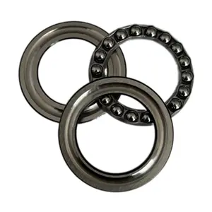 Single Direction Thrust Ball Bearing 51104 Thrust Bearing size 20*21*35 mm Chrome Stainless steel Brass Cage