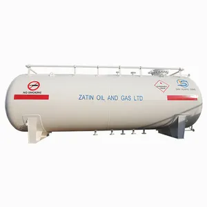 20 Ton Lpg Opslagtank 1000 Liter Vloeibaar Petroleum Leveranciers 25 Skid Propaan Multifunctioneel 100m3 Drukvat Lpg