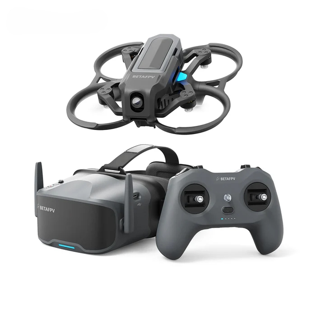 HD Digital VTX Brushless 2S Power Long Flight BETAFPV Aquila 20HD RTF FPV Drone Kit With HD Goggles for Beginner Training Flying