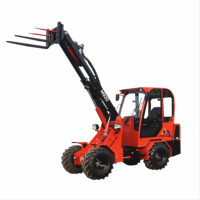 Heißer Verkauf Hoflader Diesel Radlader 4x4 Mini-Lader Knickgelenkter Radlader