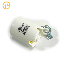 Vente en gros de douille en porcelaine Supports de lampe en céramique Bases de lampe Lampadaire E26 Base d'ampoule avec certification PSE