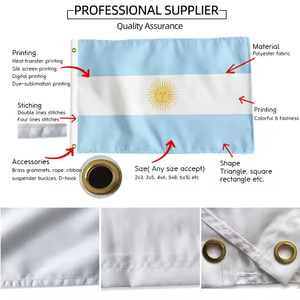Bandera DE LA Copa de Fútbol 3*5 pies Aficionados de poliéster Bandera <span class=keywords><strong>Argentina</strong></span> - Product Image 2