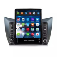 Estéreo para Auto Tesla Android AM FM para Lifan 320 2008-2014, 8+128G, 4G LTE, SWC, BT, Pantalla IPS, Cámara 360, Multimedia para Auto