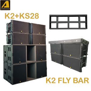 K2 + KS28 Subwoofer tre vie Daul 12 pollici Line Array altoparlante passivo attivo sistema Audio professionale alimentato all'aperto - Product Image 4