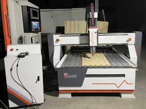 Routeur CNC pour bois ATC, machine de fraisage de bureau 1212, broche 5,5 kW 24000 tr/min, moteur pas à pas, zone de travail 1200x1200mm, contrôle NK105 - Product Image 2